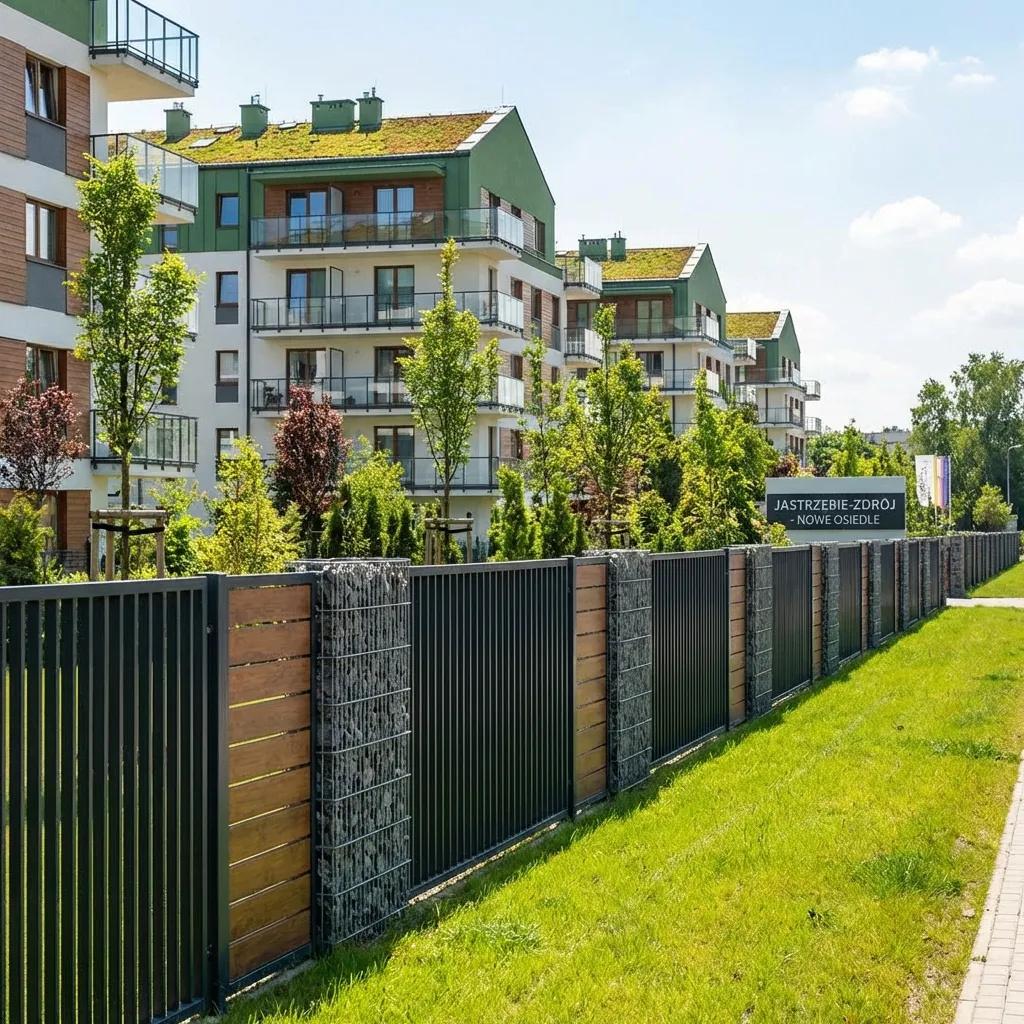 Ogrodzenia panelowe dla osiedli w Jastrzębiu-Zdroju