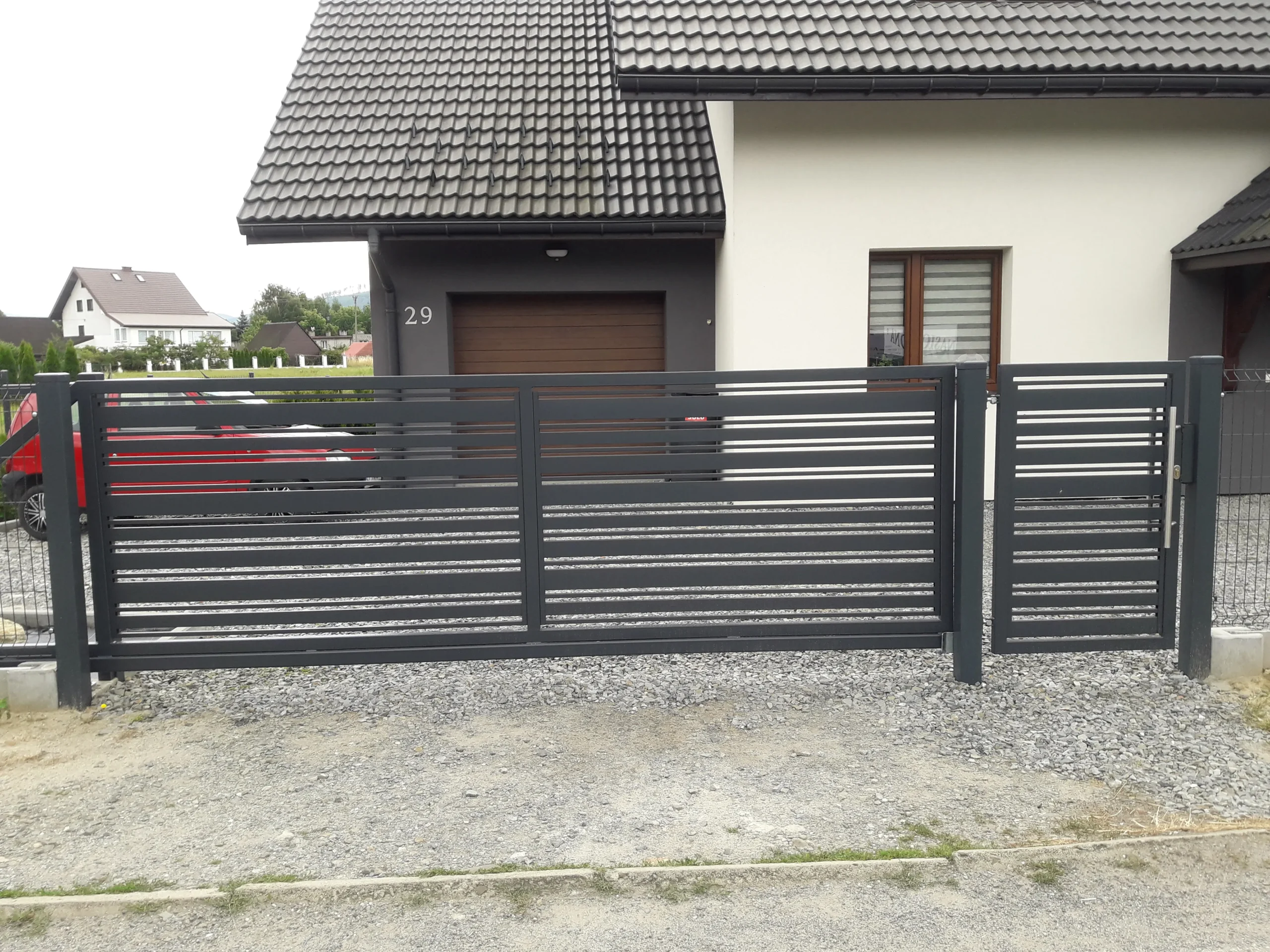 Kompletny system ogrodzeniowy