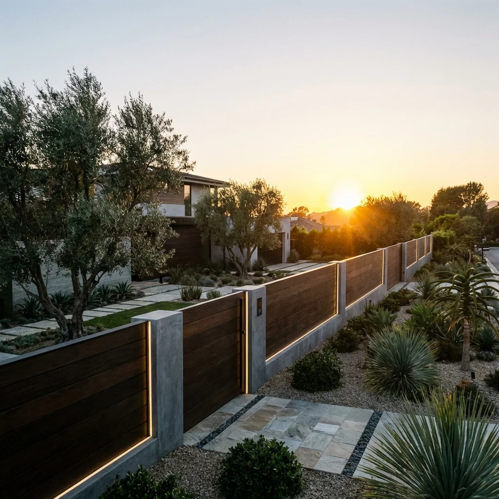 Ogrodzenie z podmurówką